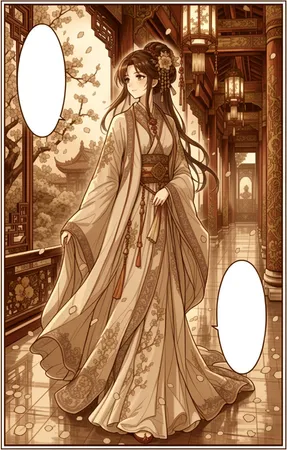 AI colorized manga page in sepia style - inspiration gallery image 17