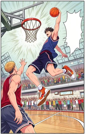AI colorized manga page in vibrant style - inspiration gallery image 21