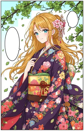 AI colorized manga page in watercolor style - inspiration gallery image 23